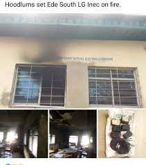 Hoodlums raze Osun INEC office 